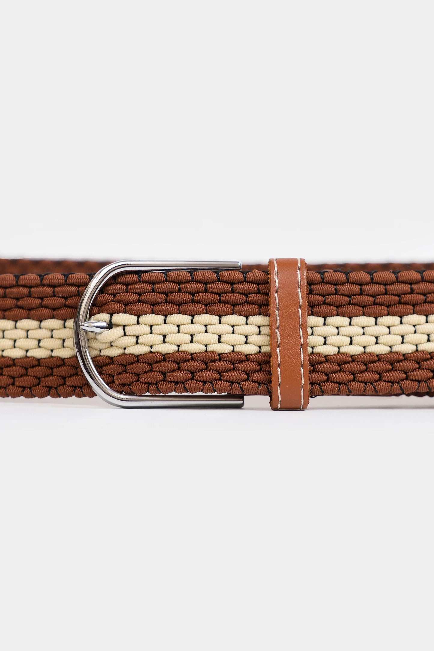 Stripe Woven Belt - Cougar Clothing