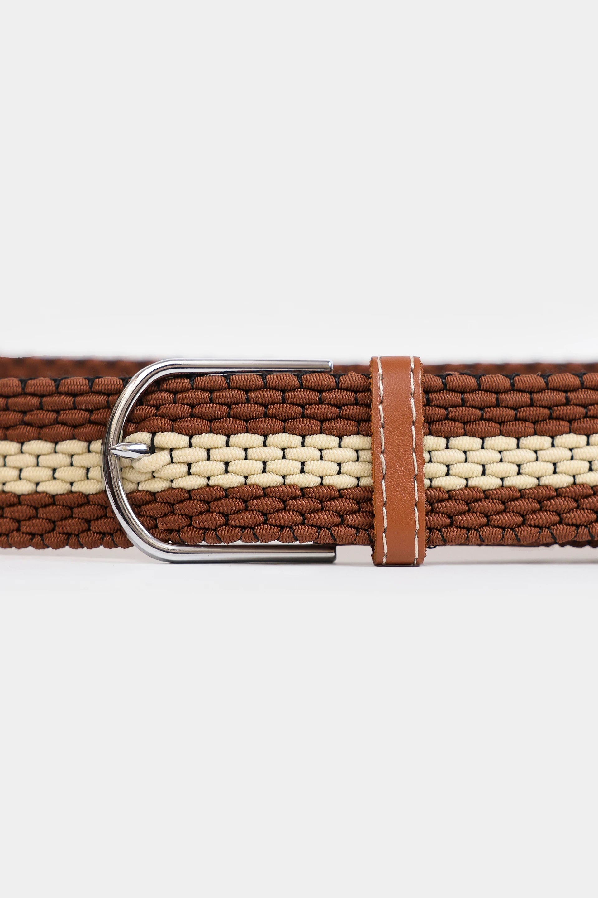 Stripe Woven Belt - Cougar Clothing
