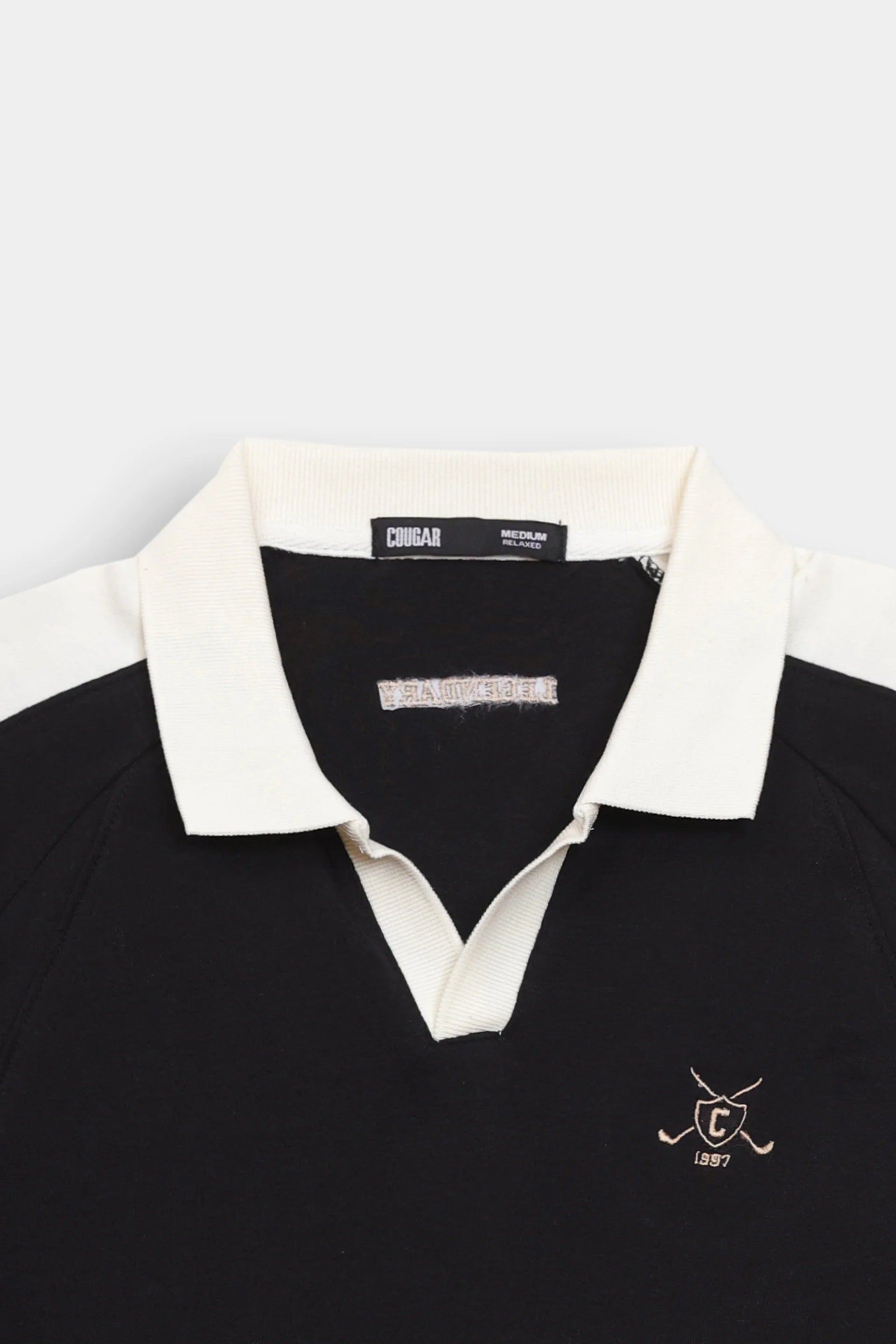 Contrast Johnny Collar Polo - Cougar Clothing