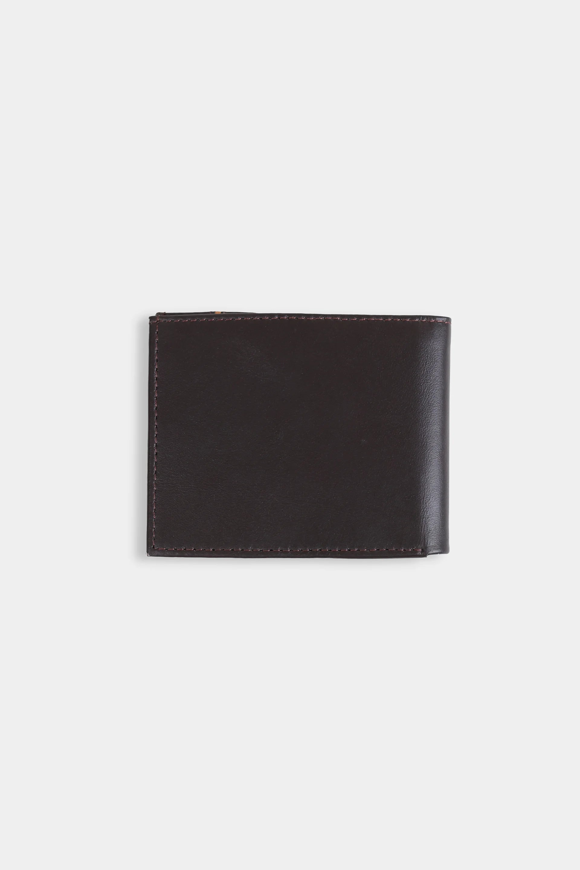 Contrast Striped Leather Wallet - Cougar Clothing