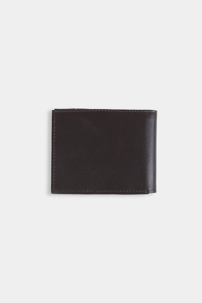 Contrast Striped Leather Wallet - Cougar Clothing
