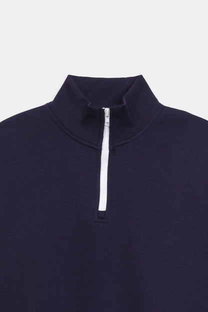 Fleece Quarter Zip Sweatshirt - Cougar Clothing