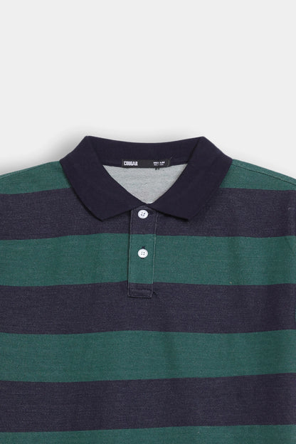 Striped Polo - Cougar Clothing