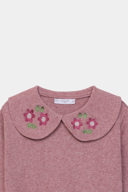 Peter Pan Collared Sweater - Cougar Clothing