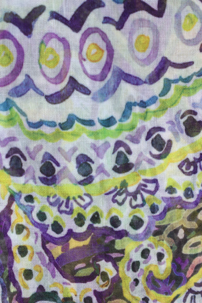Abstract Printed Scarf - Cougar Clothing