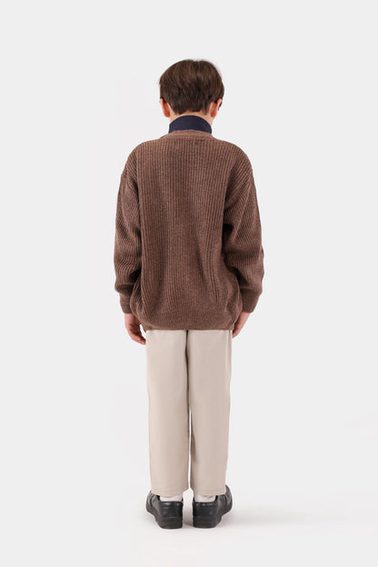 Button-Front Cardigan - Cougar Clothing