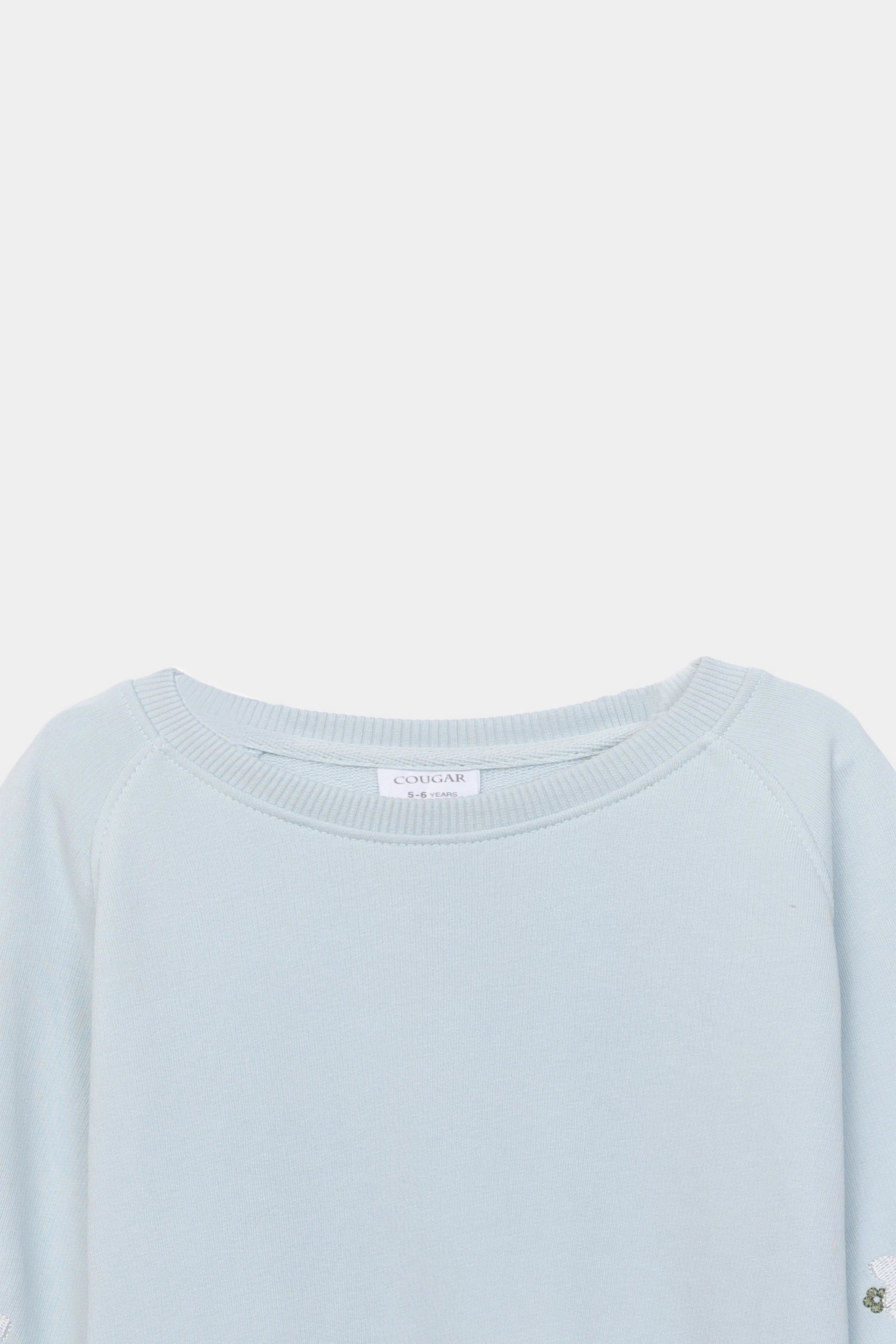 Embroidered Raglan Sweatshirt - Cougar Clothing