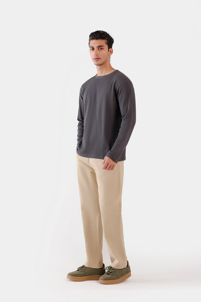 Popcorn Knit T-Shirt - Cougar Clothing