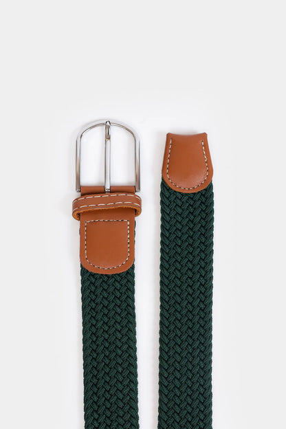 Stretchable Braided Canvas Belt - Cougar Clothing