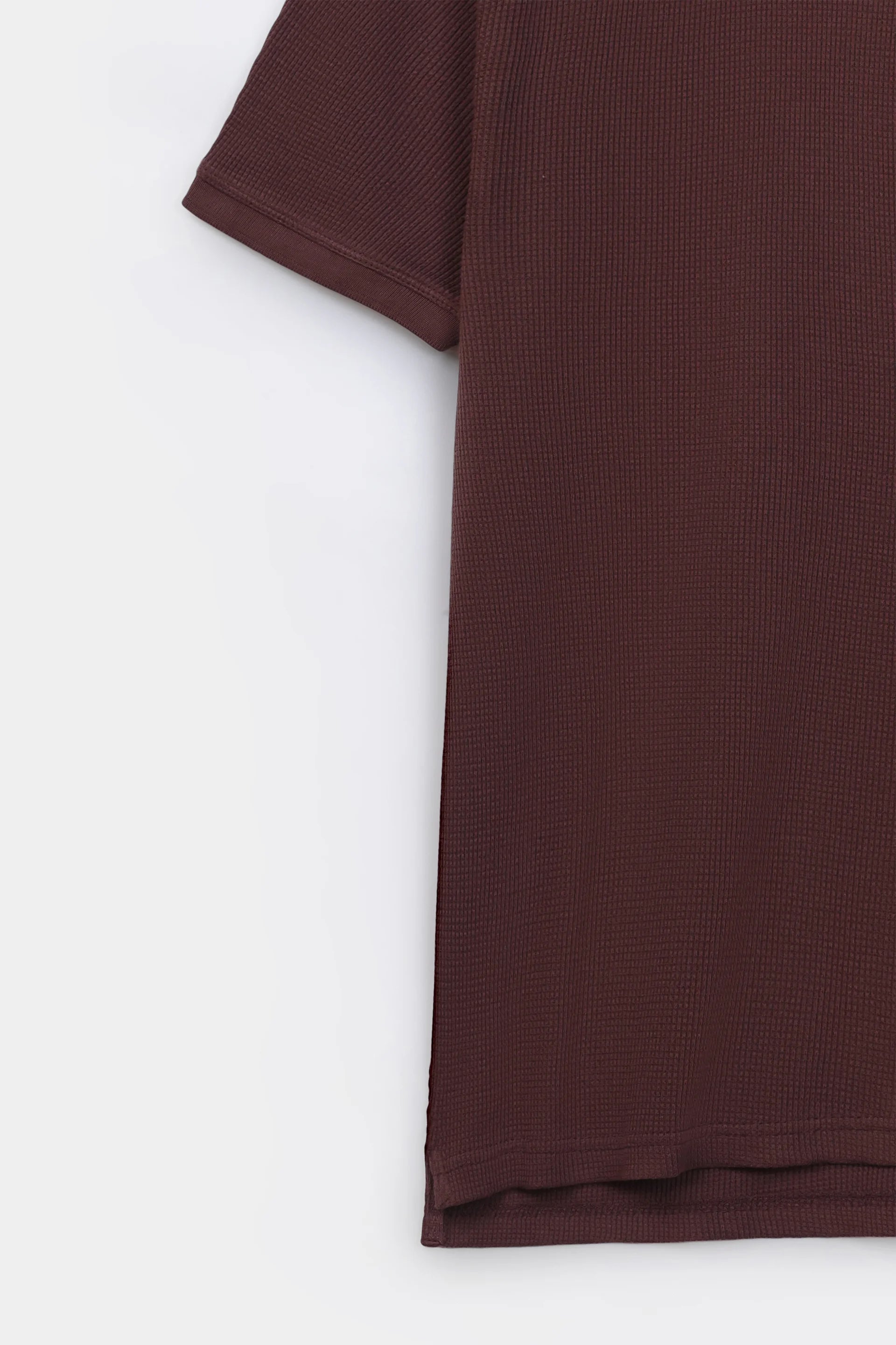 Relaxed Waffle Knit Polo - Cougar Clothing