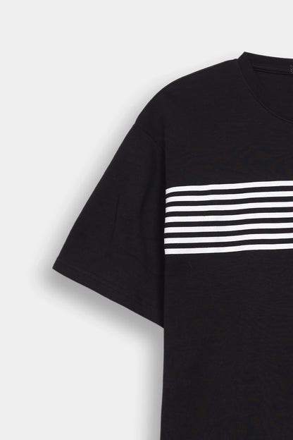 Chest Striped T-Shirt - Cougar Clothing