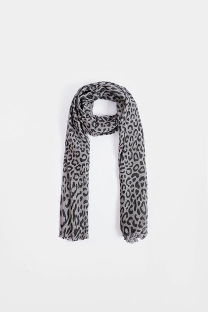 Leopard Print Scarf - Cougar Clothing