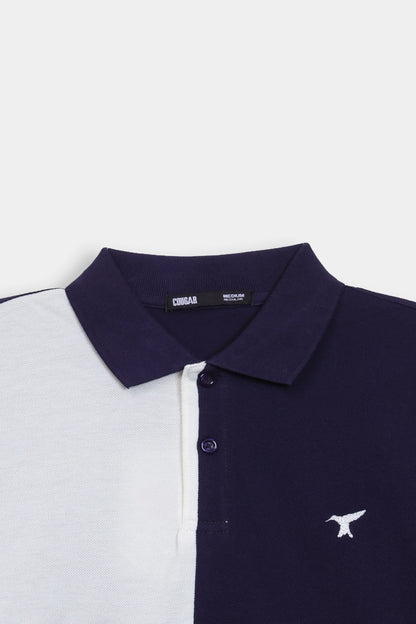Color Block Polo - Cougar Clothing