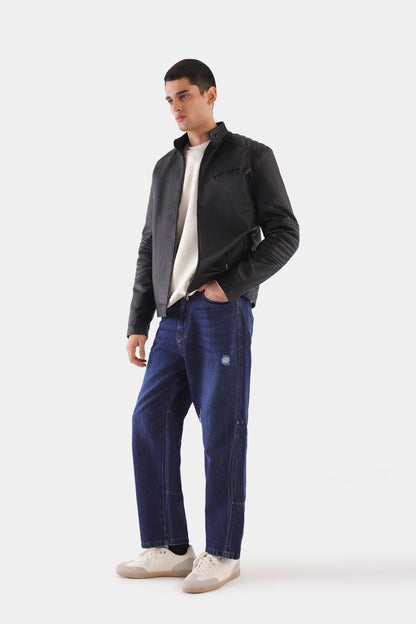 Faux Leather Jacket - Cougar Clothing