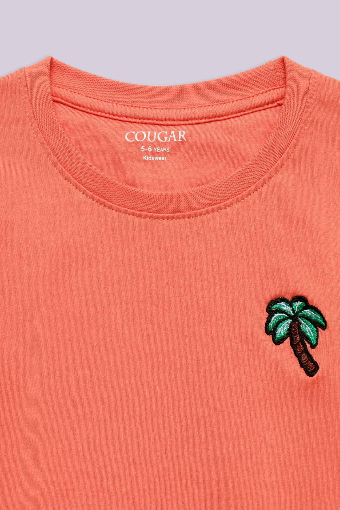 Minimal Embroidered T-Shirt - Cougar Clothing