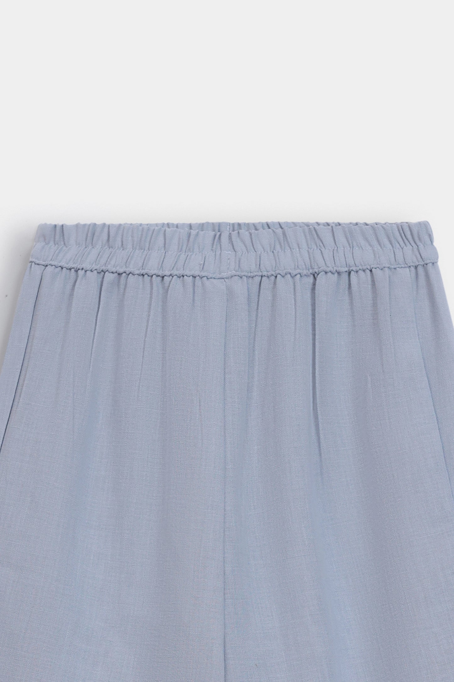 Irish Cotton Wide Leg Trousers - Cougar Clothing