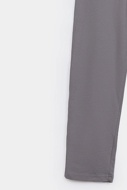 Jumbo Pique Knit Trousers - Cougar Clothing