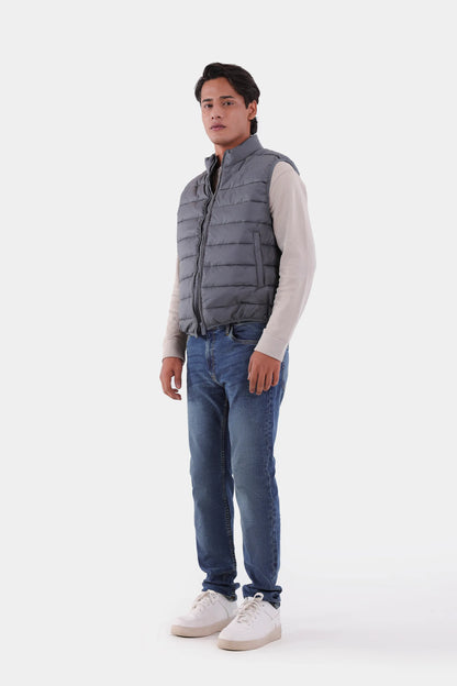 Mock Neck Gilet - Cougar Clothing