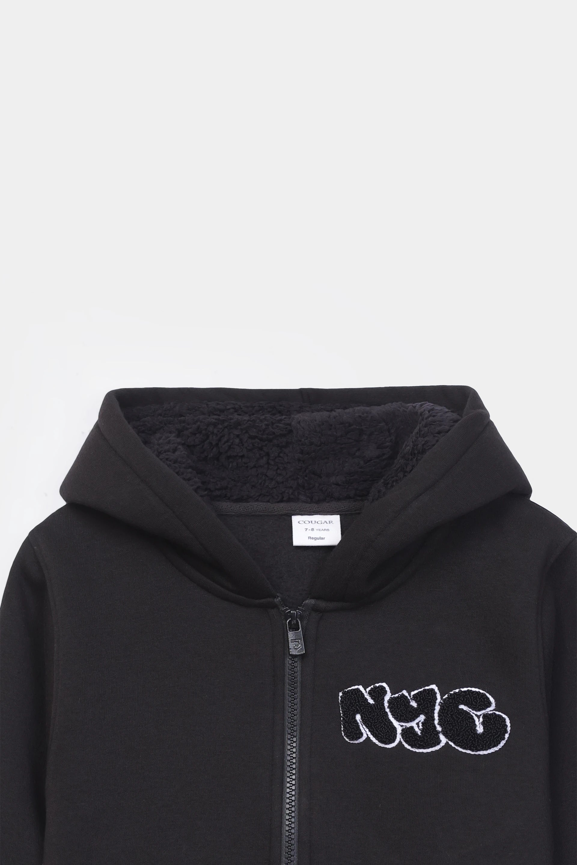 Chenille Embroidered Hoodie - Cougar Clothing