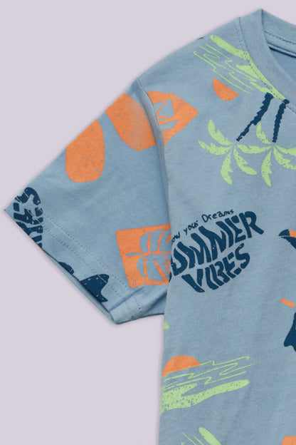 All Over Printed T-Shirt - Cougar Clothing