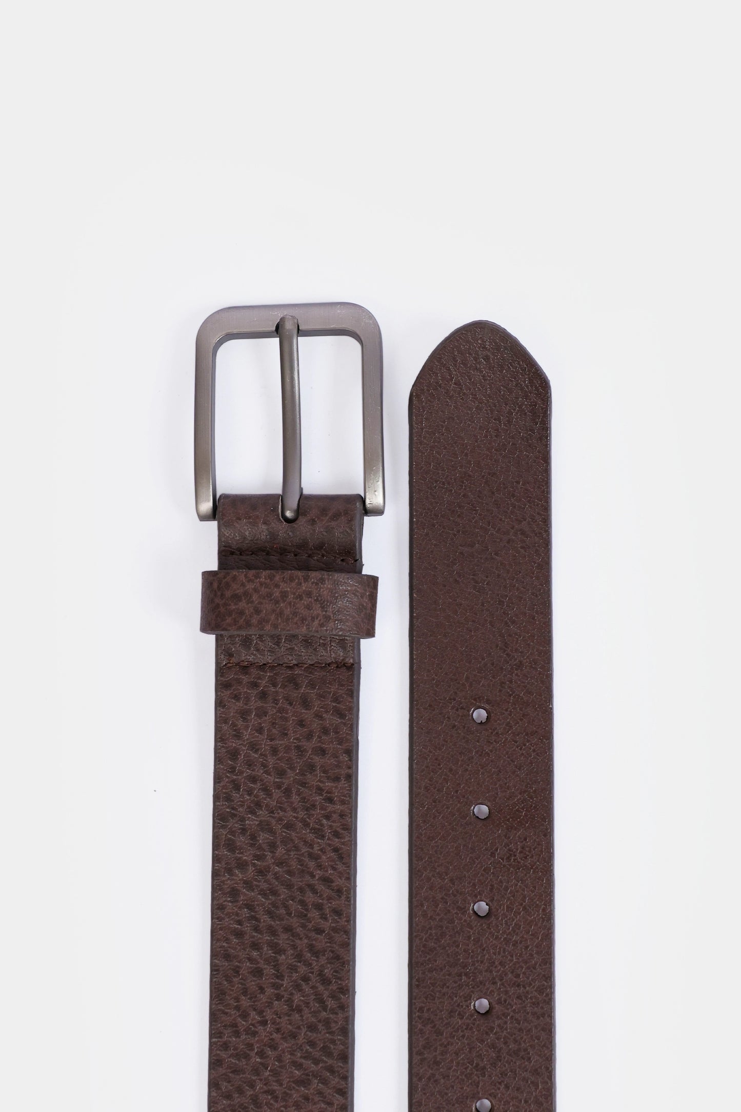 Leather Belt With Buckle - Cougar Clothing