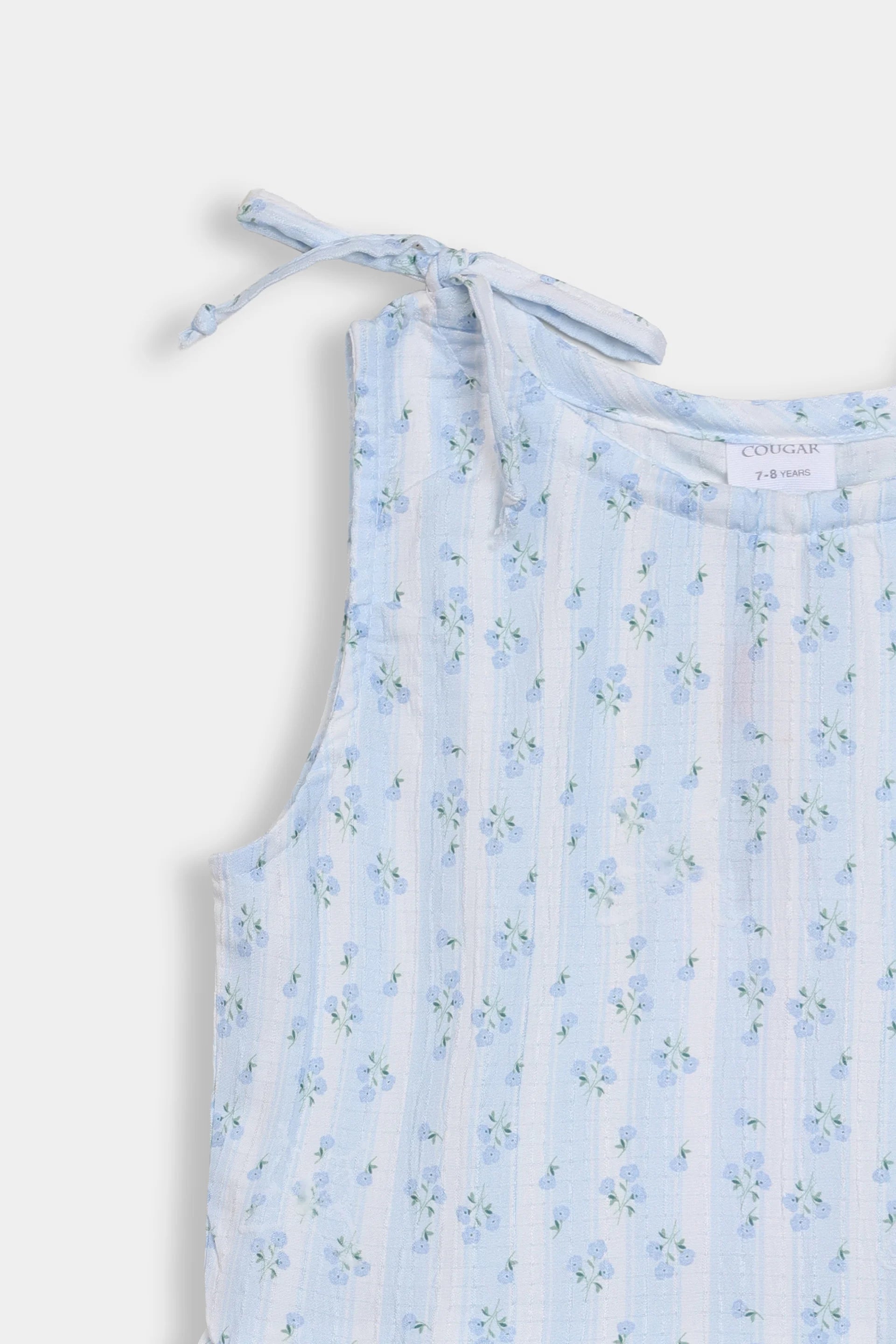 Printed Peplum Top - Cougar Clothing