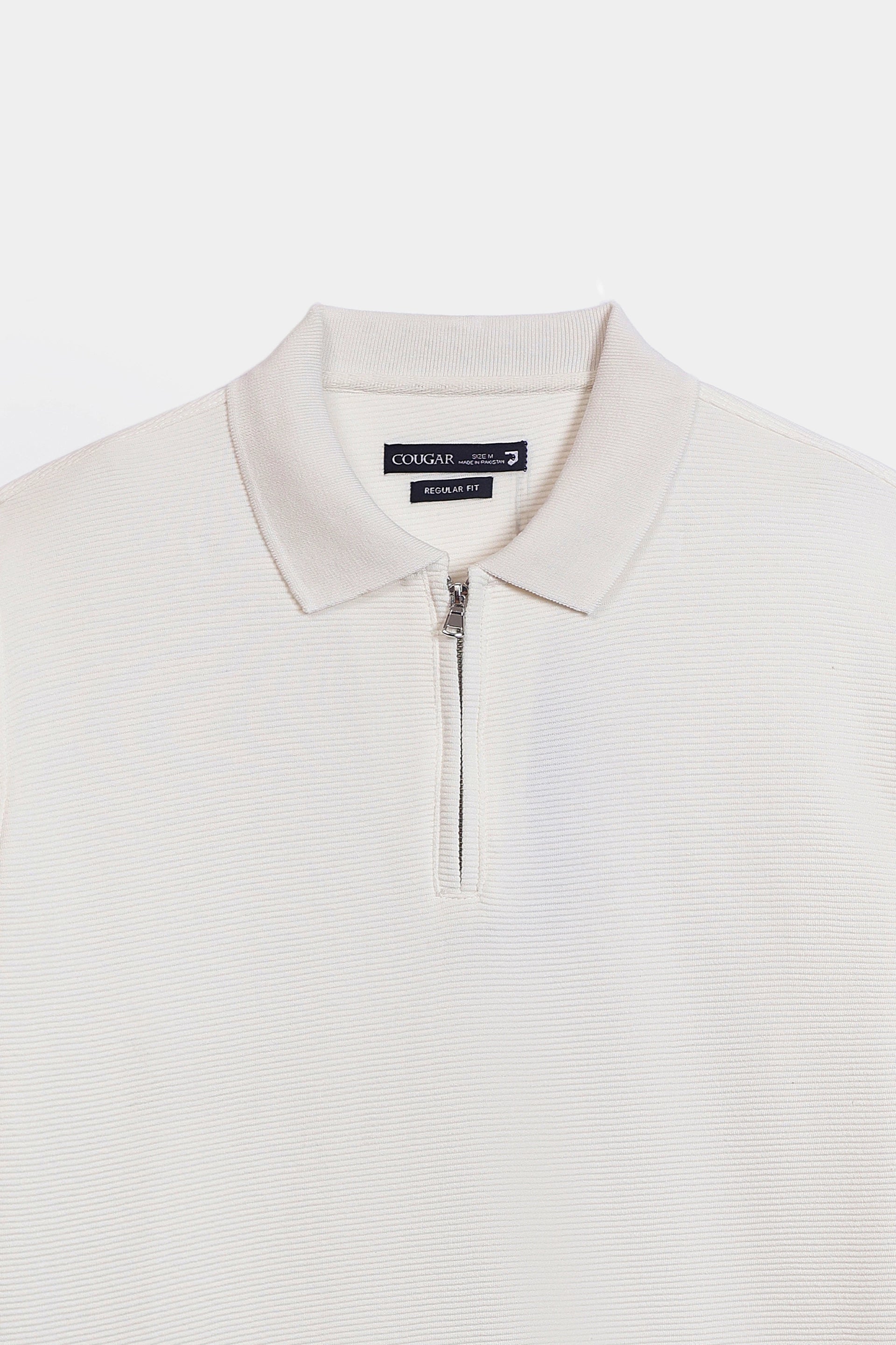 Quarter Zip Ottoman Polo - Cougar Clothing