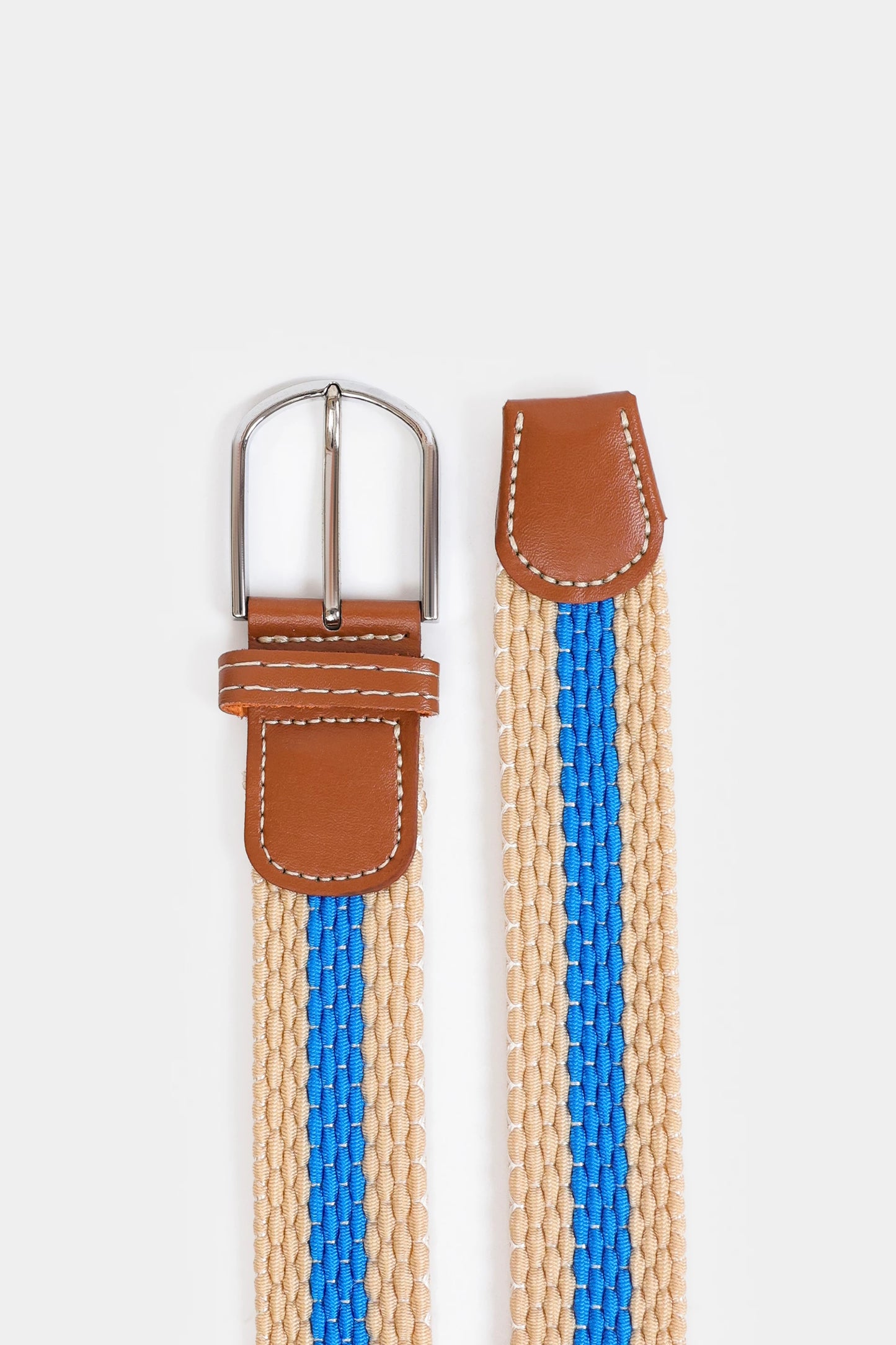 Stripe Woven Belt - Cougar Clothing