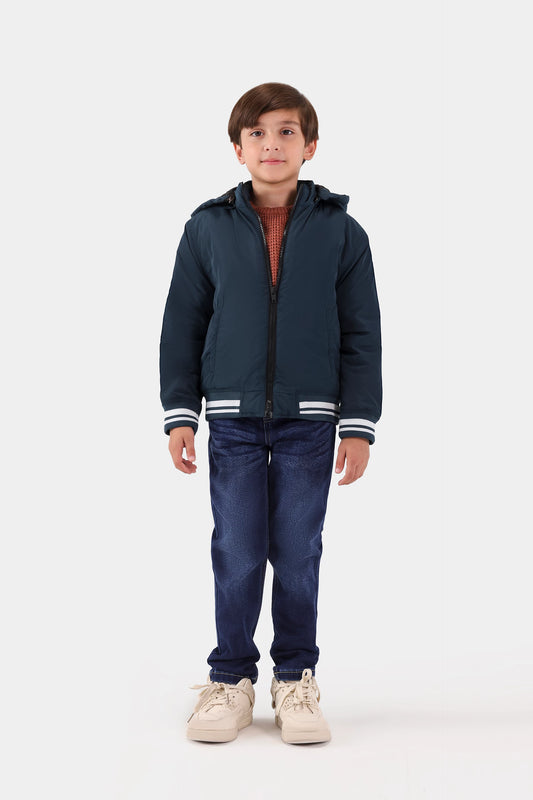 Hooded Puffer Jacket - Cougar Clothing