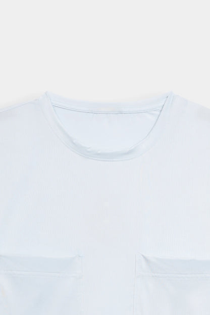 T-Shirt With Front Patch Pockets - Cougar Clothing