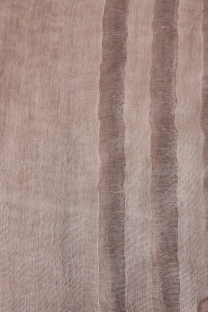 Textured Scarf With Frayed Edges - Cougar Clothing