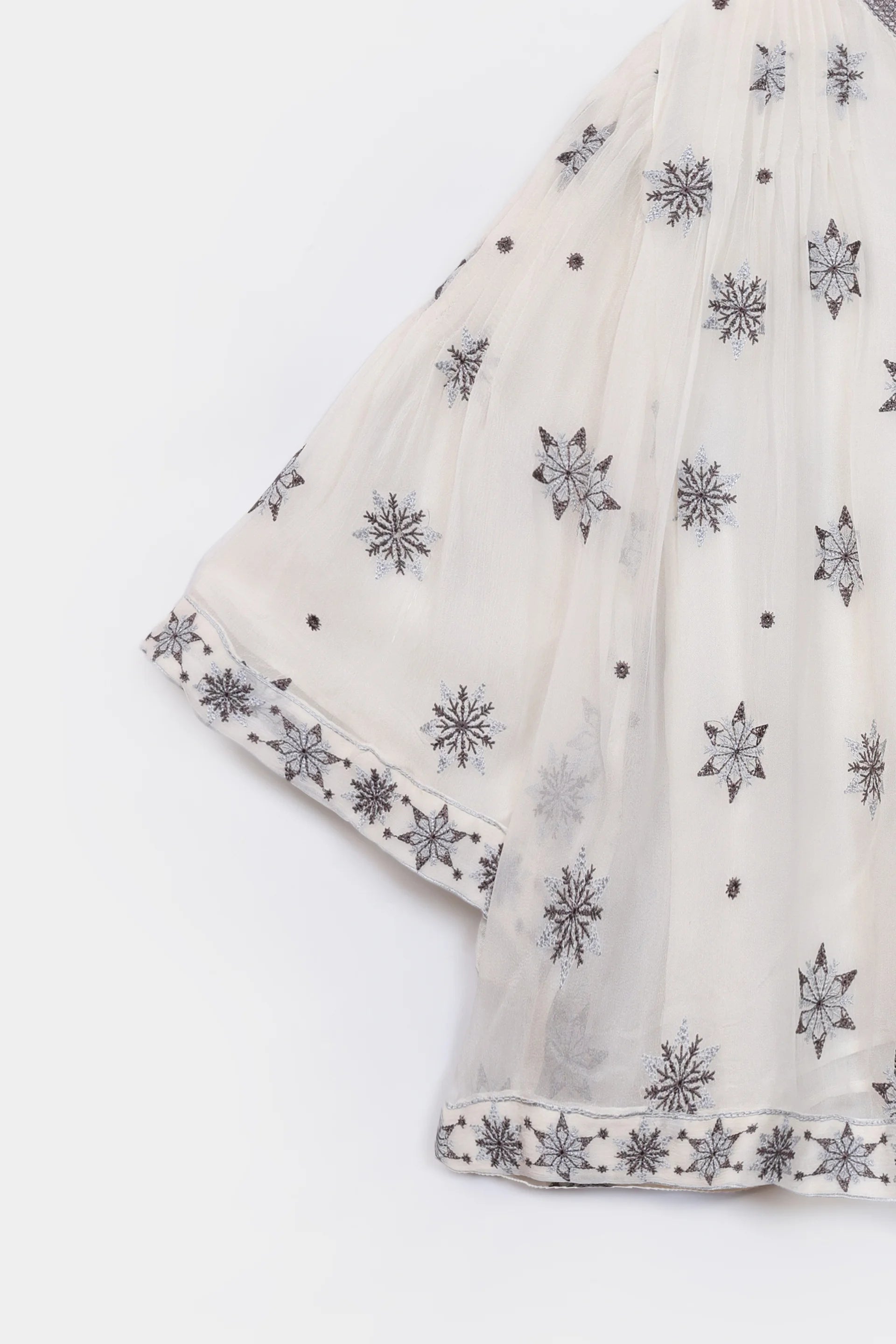 Chiffon Embroidered Blouse - Cougar Clothing