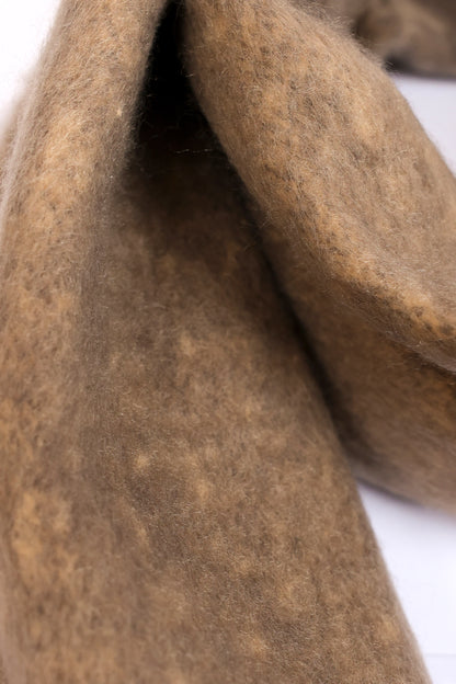 Plush Knitted Shawl - Cougar Clothing
