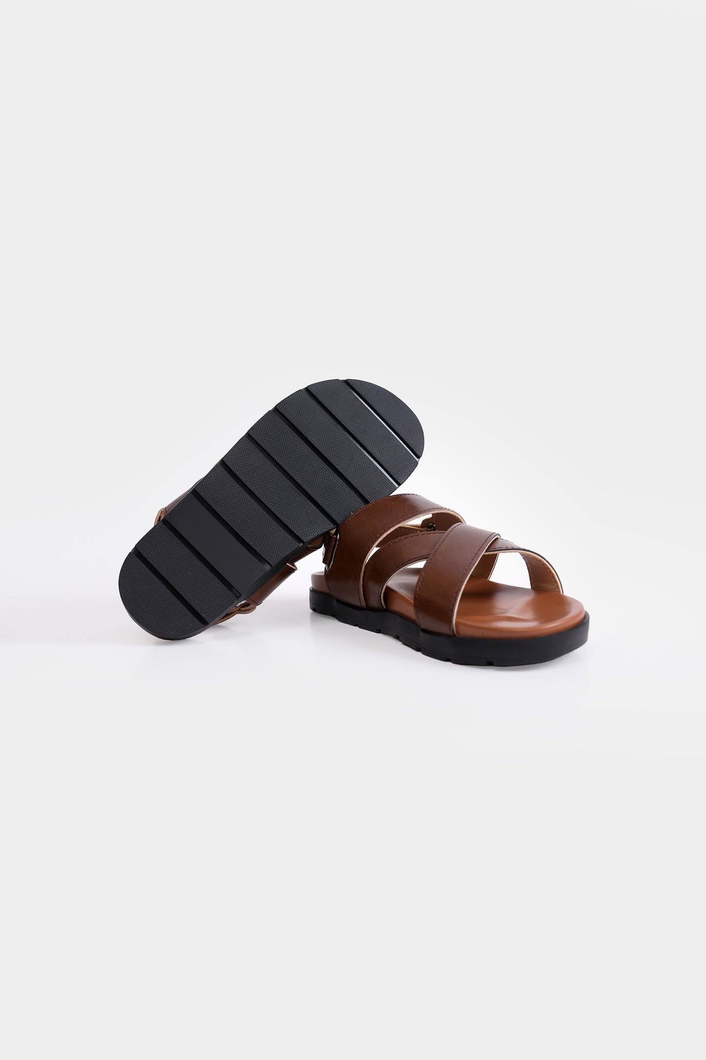 Faux Leather Sandals - Cougar Clothing