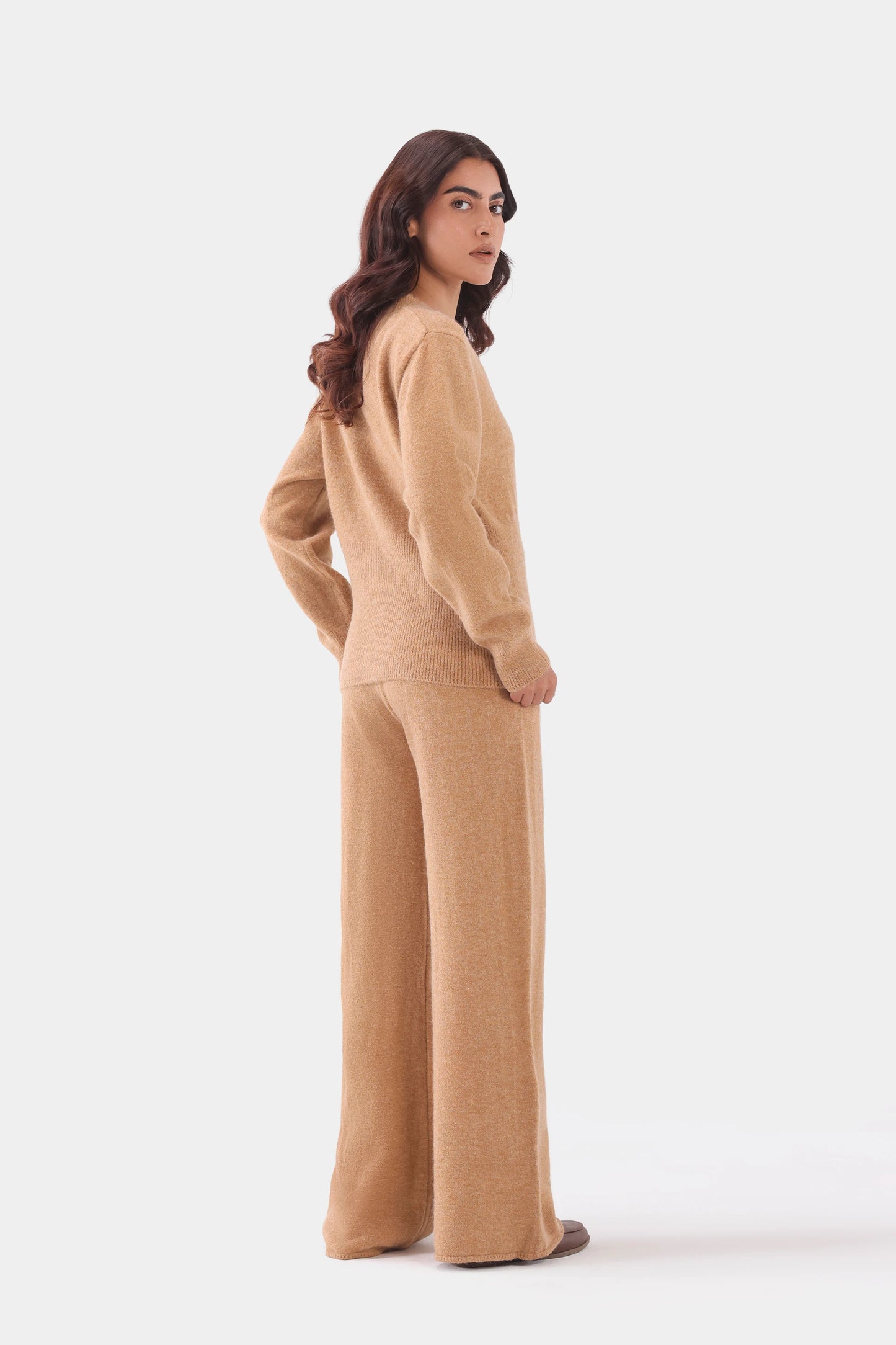 Fuzzy Knit Co-Ord Set - Cougar Clothing