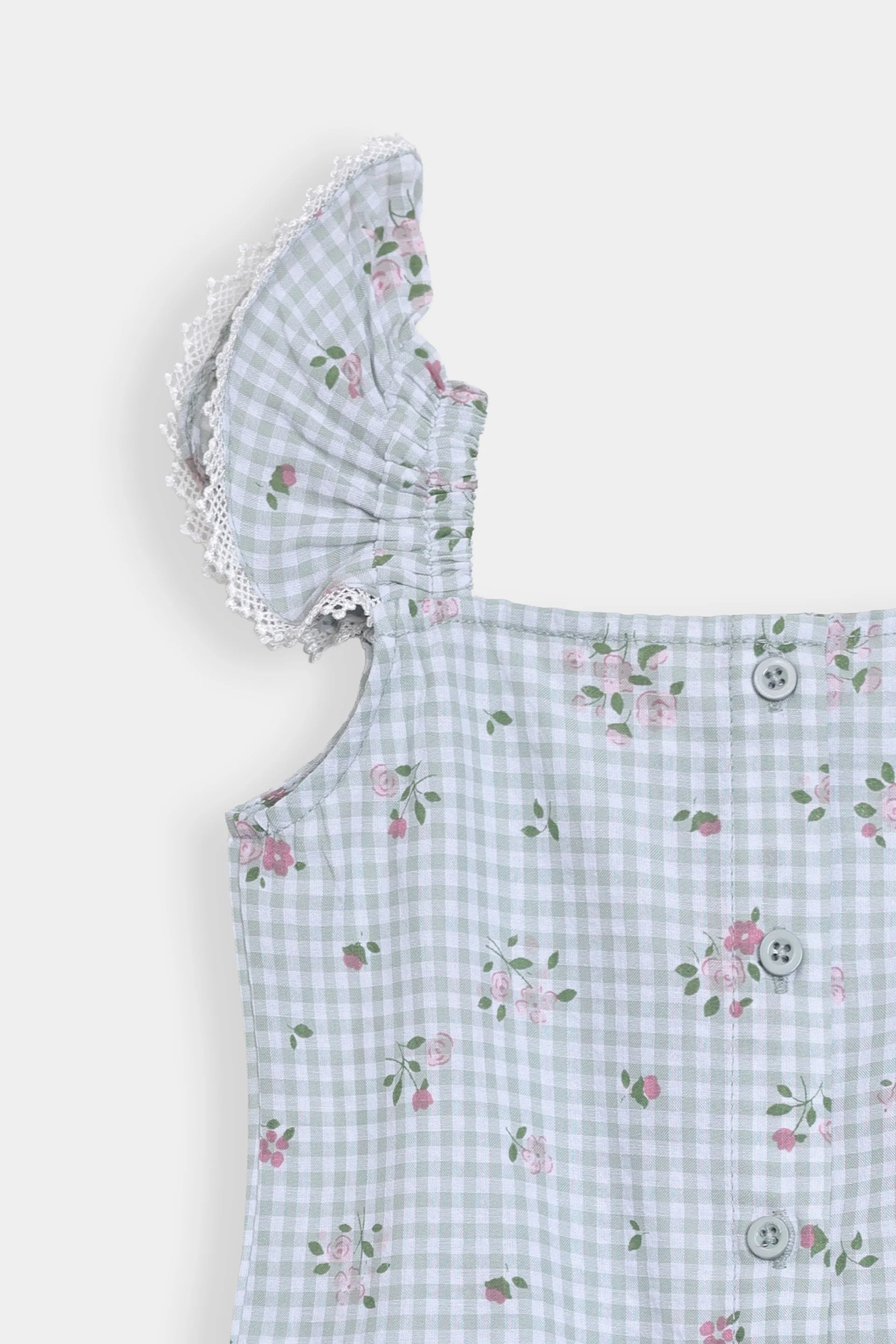 Printed Peplum Top - Cougar Clothing