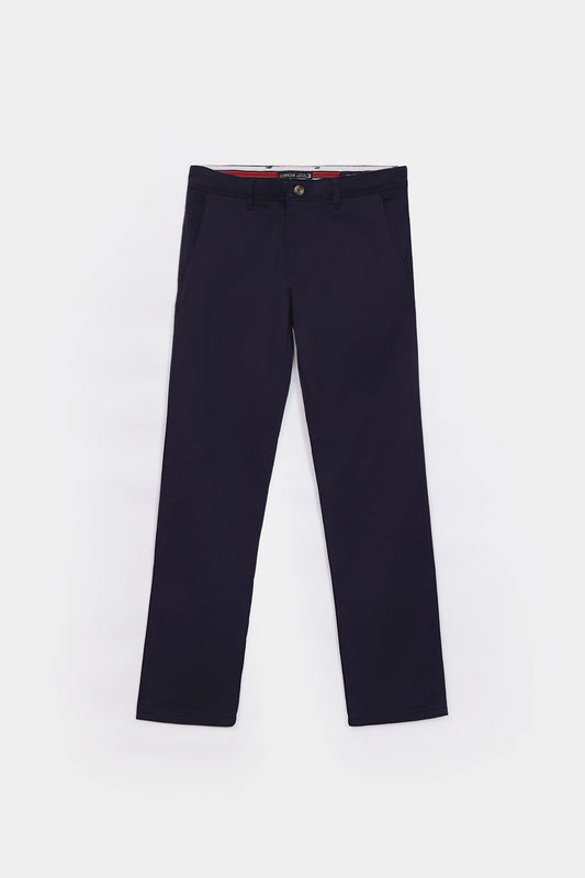 Basic Slim Chino Pants - Cougar Clothing