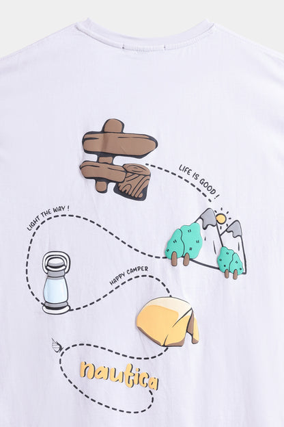 Relaxed Graphic T-Shirt - Cougar Clothing