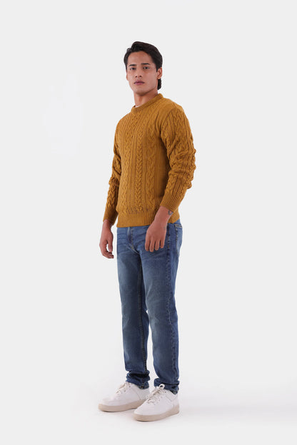 Textured Knit Sweater - Cougar Clothing