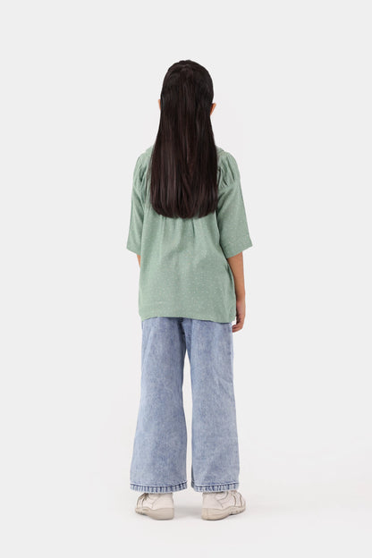 Polka Dot Top - Cougar Clothing