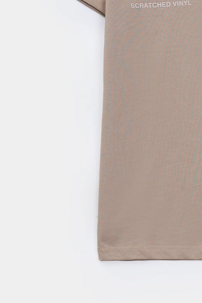 Text Printed T-Shirt - Cougar Clothing