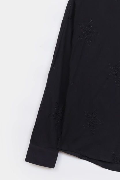 Tonal Embroidered Shirt - Cougar Clothing