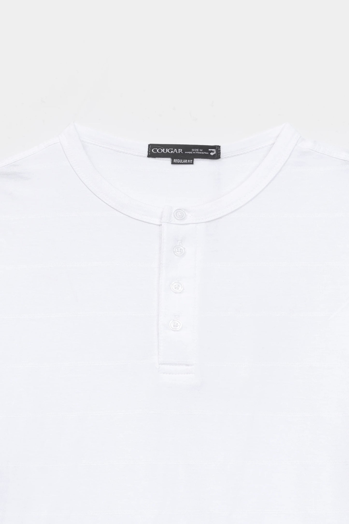 Jacquard Jersey Henley - Cougar Clothing