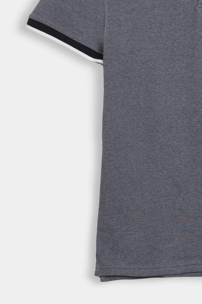 Textured Interlock Polo - Cougar Clothing