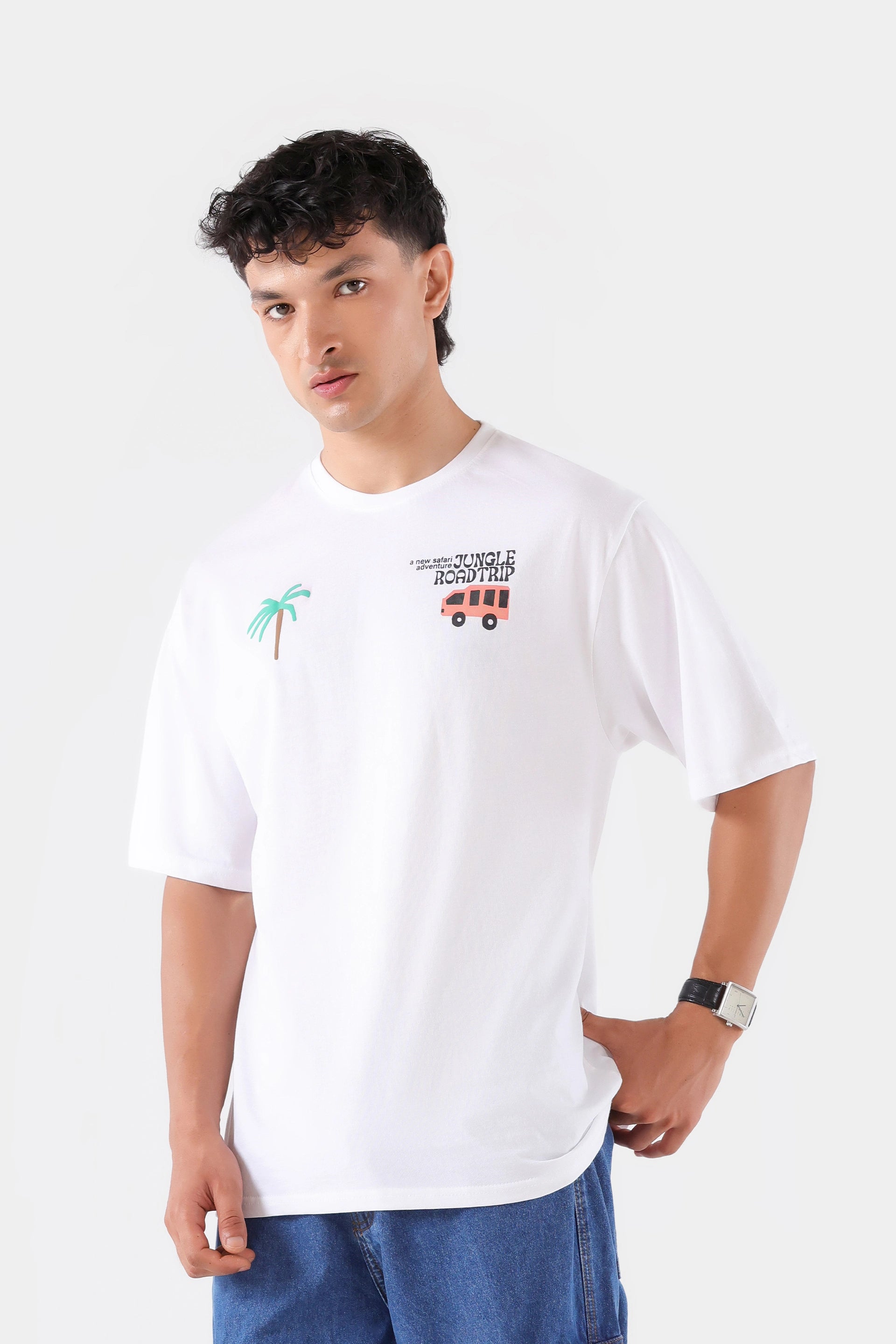 Relaxed Graphic T-Shirt - Cougar Clothing
