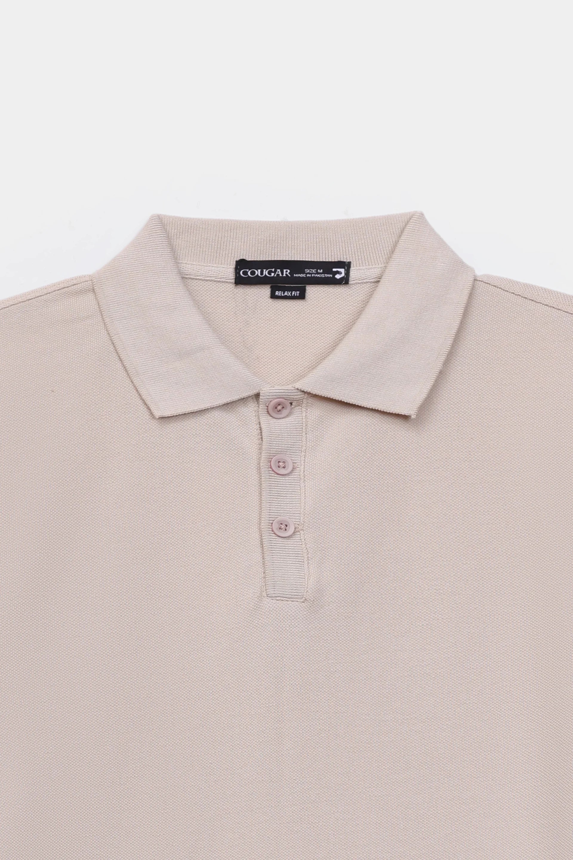 Relaxed Pique Polo - Cougar Clothing