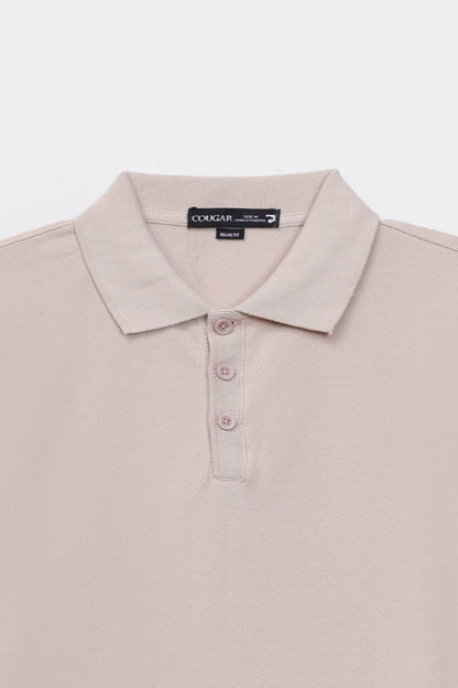 Relaxed Pique Polo - Cougar Clothing