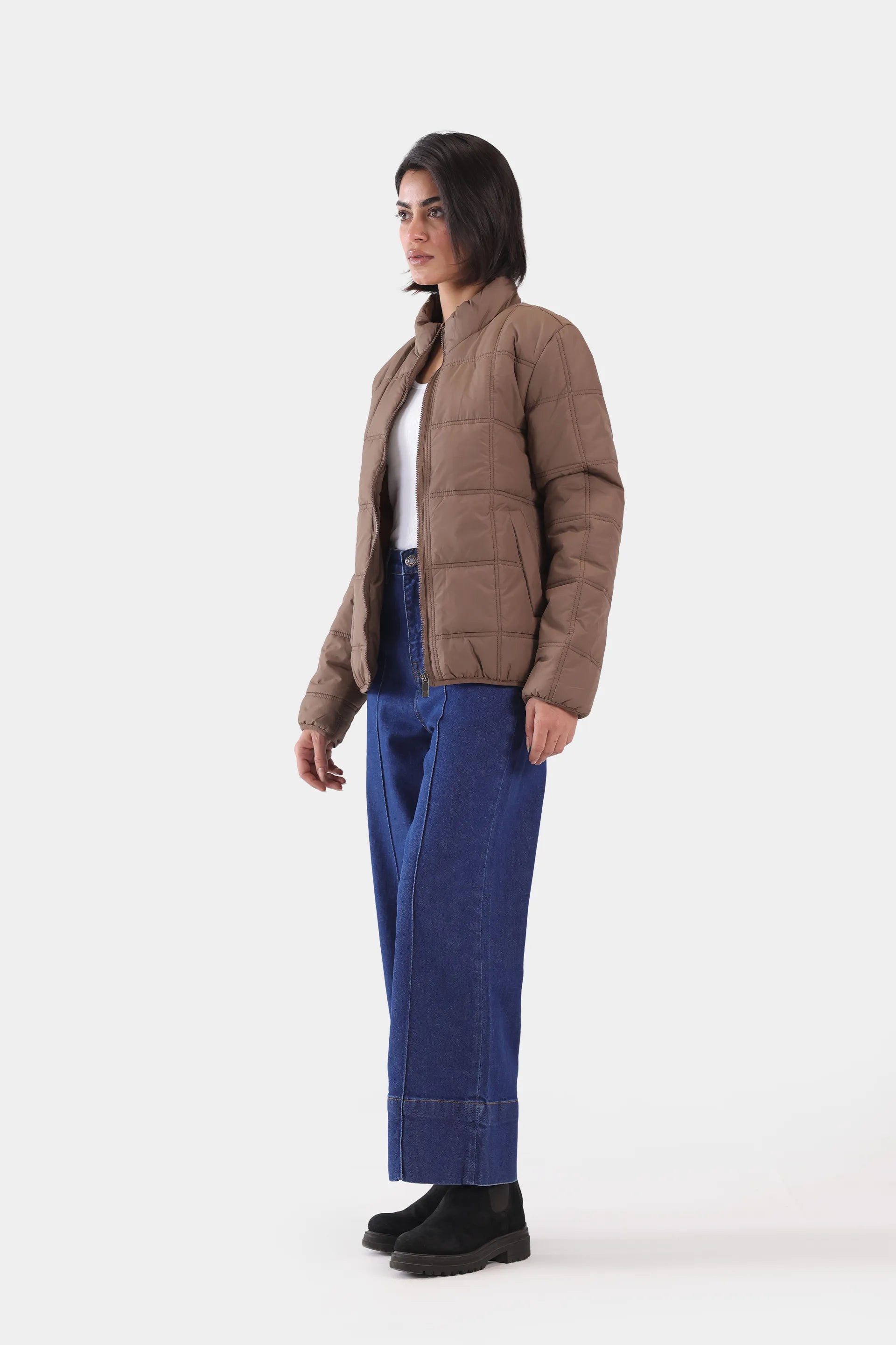 Box Quilted Jacket - Cougar Clothing