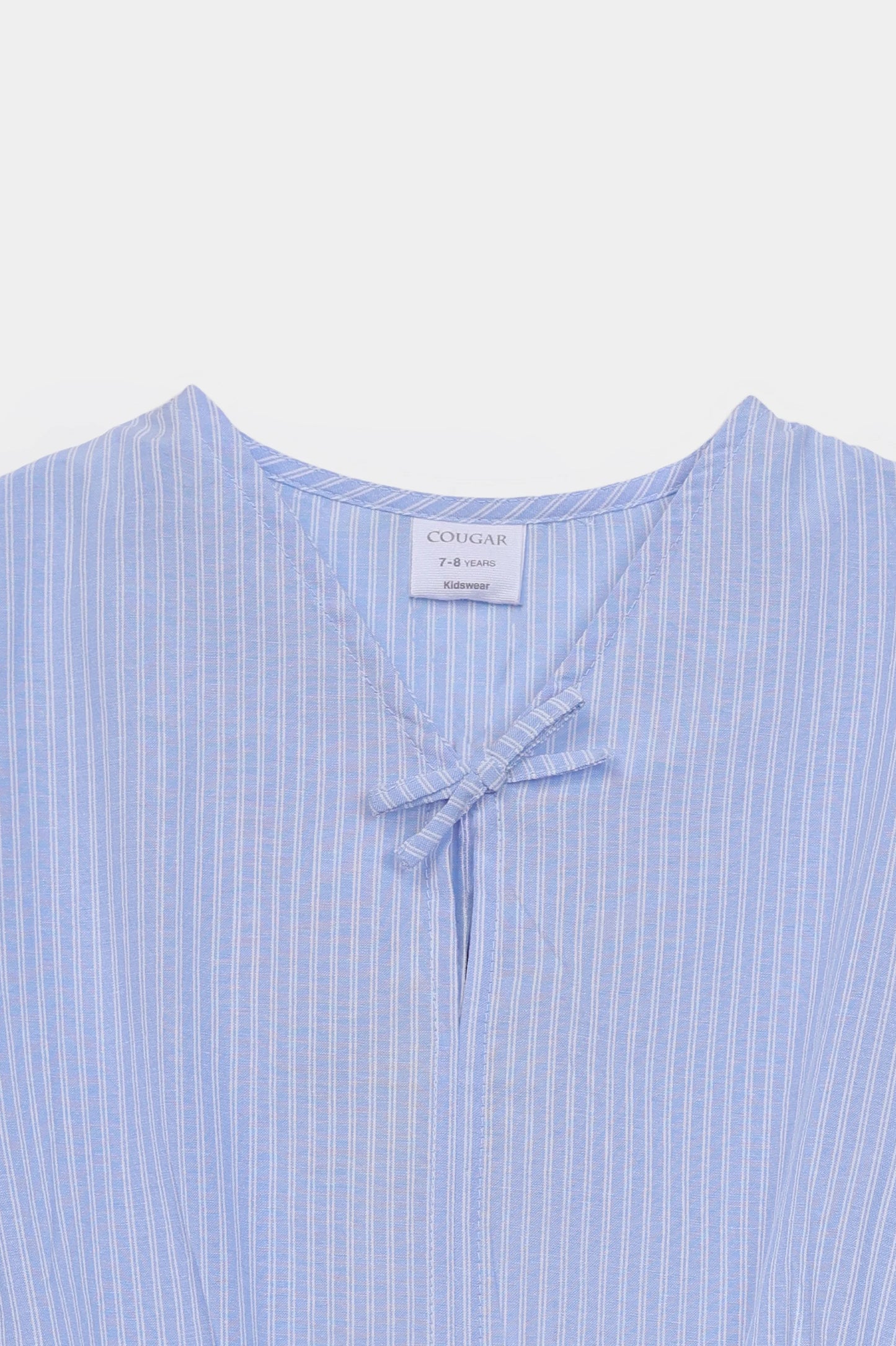 Yarn-Dyed Pin Striped Top - Cougar Clothing