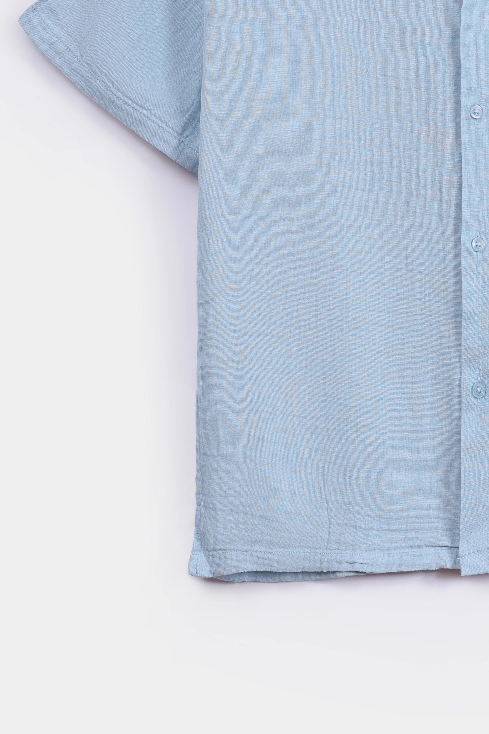 Muslin Resort Collar Shirt - Cougar Clothing